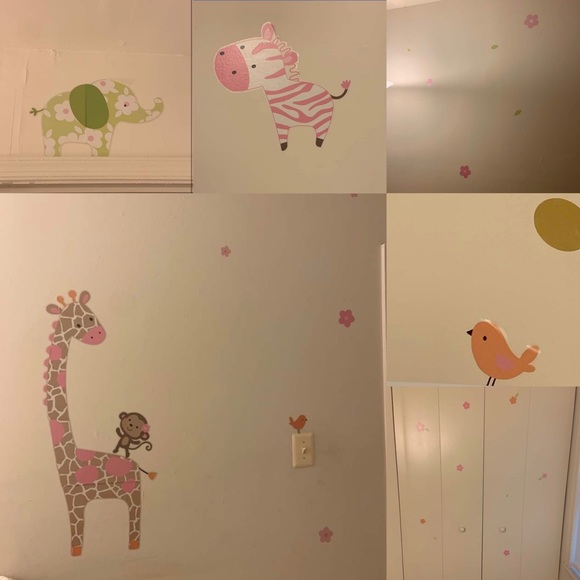 Carter's Other Jungle Theme Baby Girl Nursery Room Set Poshmark